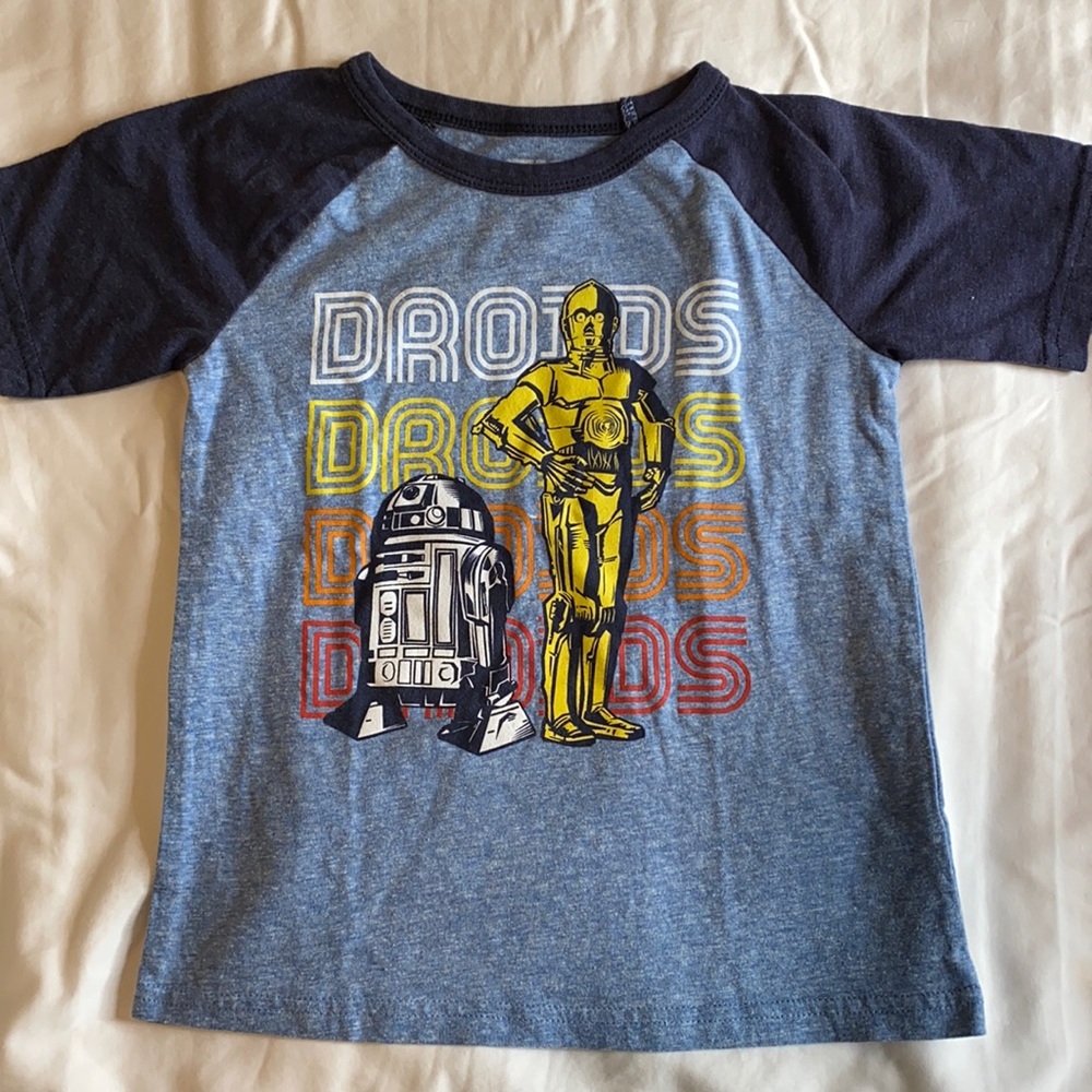 Never worn size 6 Star Wars tee shirt